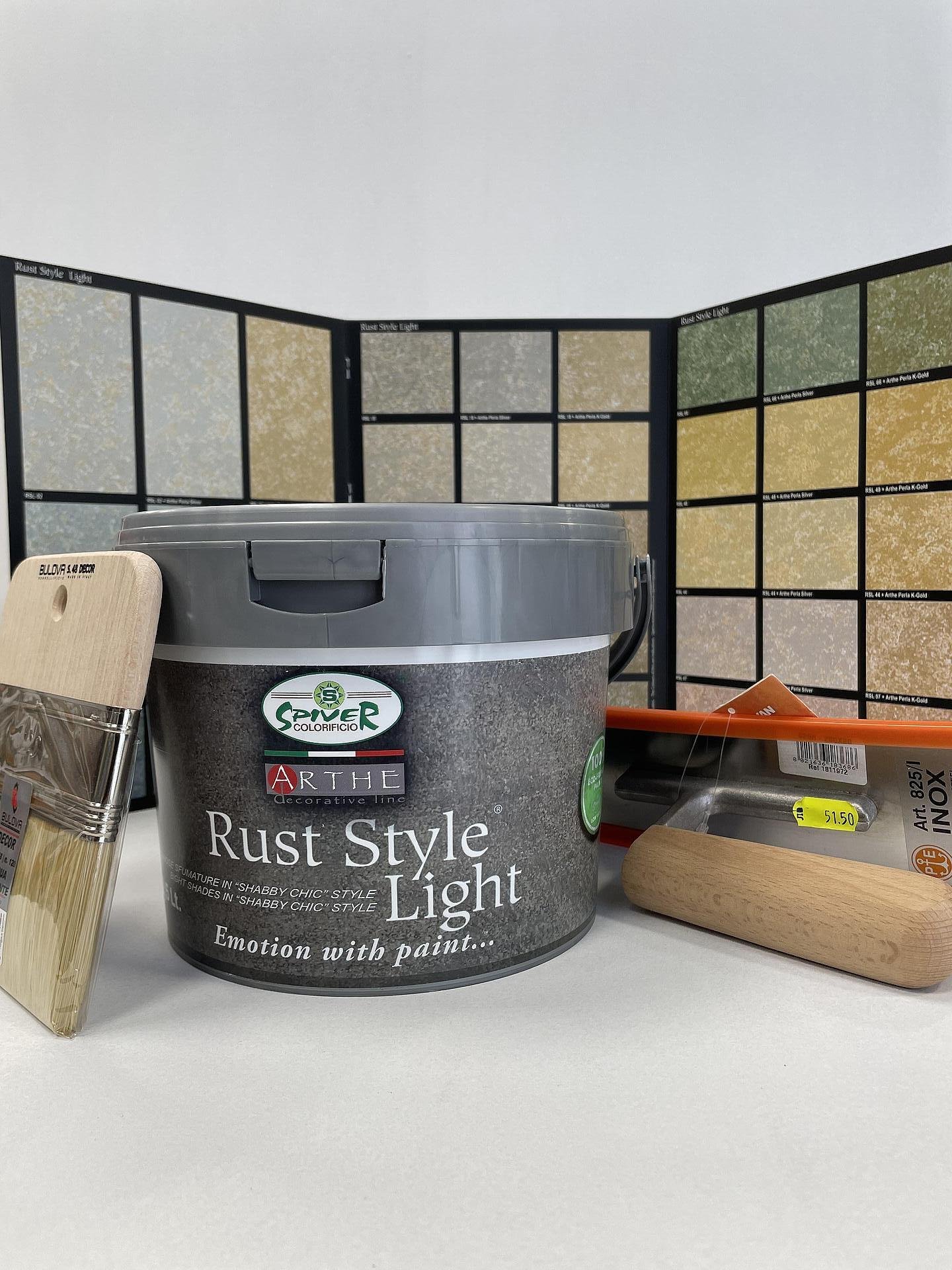 Rust Simple Light Interior Setup Rust Style Light – лек ръждив индустриален ефект